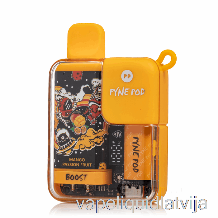 Pynepod 8500 Vienreizējās Lietošanas Mango Marakujas Vape šķidrums